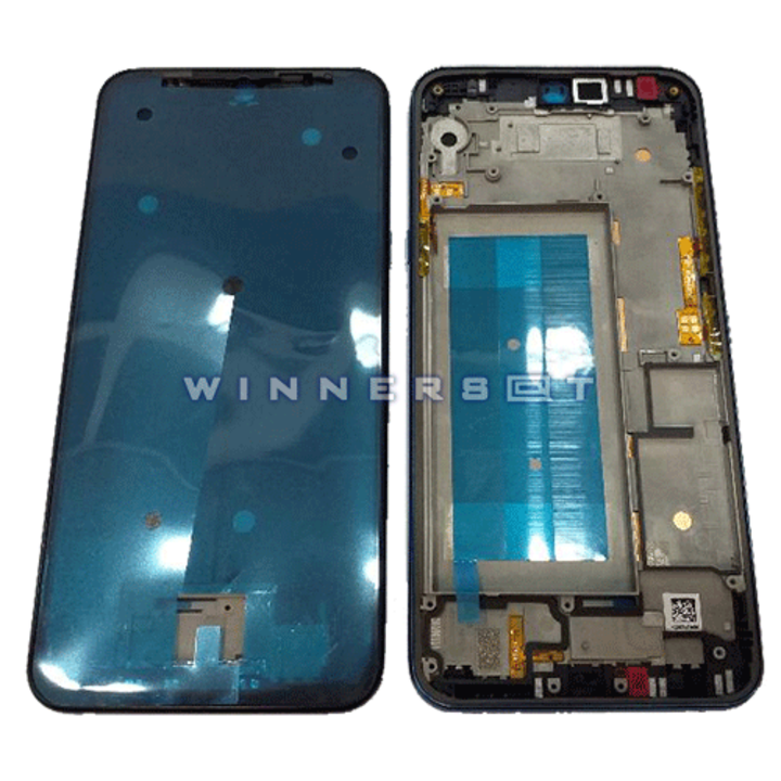 Marco central LG K50 Azul original