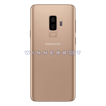 Tapa trasera Galaxy S9 Plus Dorada Compatible