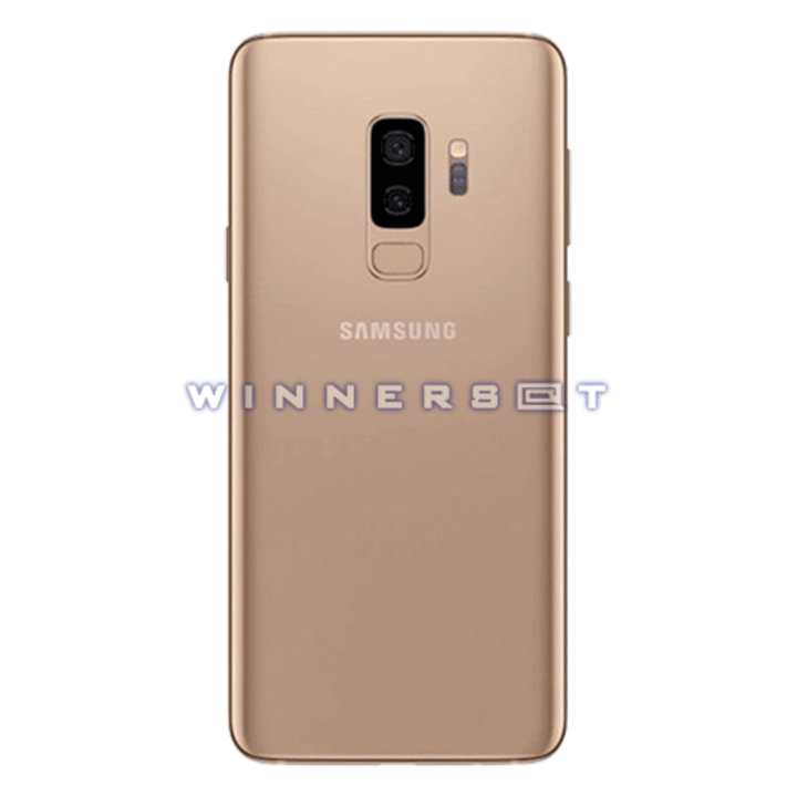 Tapa trasera Galaxy S9 Plus Dorada Compatible