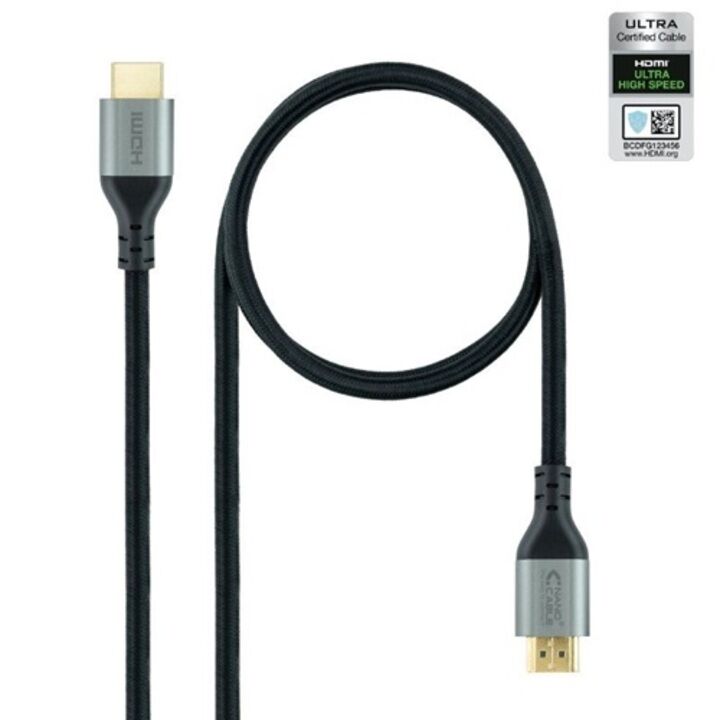 Cable HDMI 2.1 8K 10.15.8103 3m Certificado Negro
