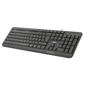 Teclado Trust QWERTY ZIVA