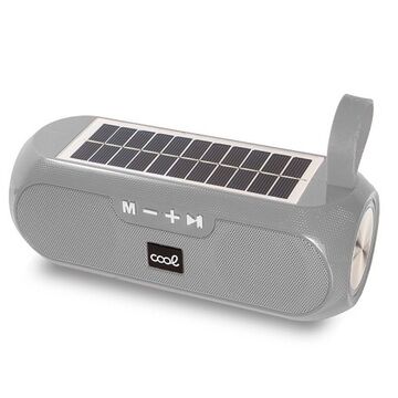 Altavoz Bluetooth Glasgow Gris (10W) Panel Solar