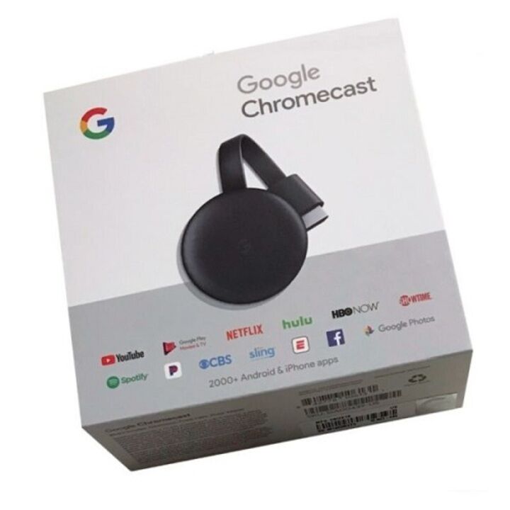 Chromecast 3 1080p negro