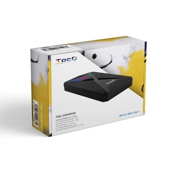 Caja Externa Gaming para Disco Duro de 2.5" TooQ