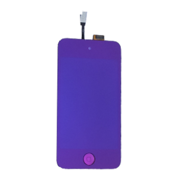 Pantalla iPod Touch 4Gn A1367 Morada espejo