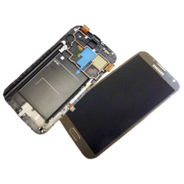 Pantalla Gris Galaxy Note 2 N7100