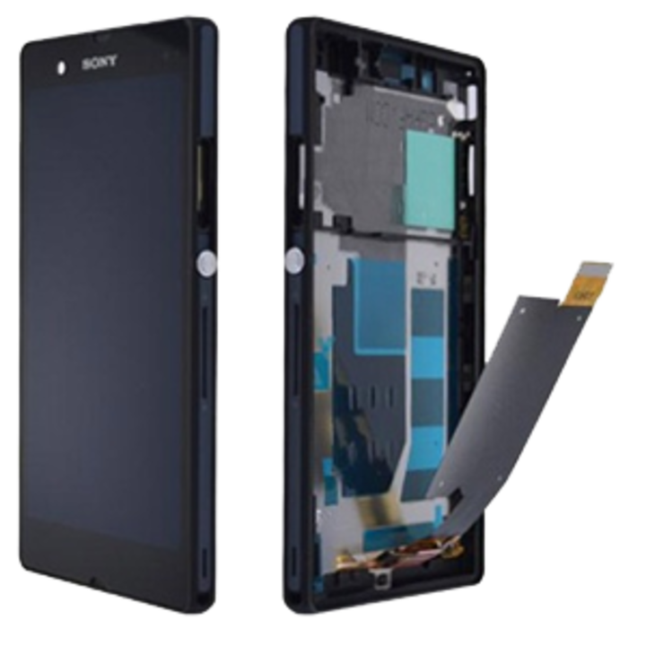 Pantalla con marco Xperia Z Negra original
