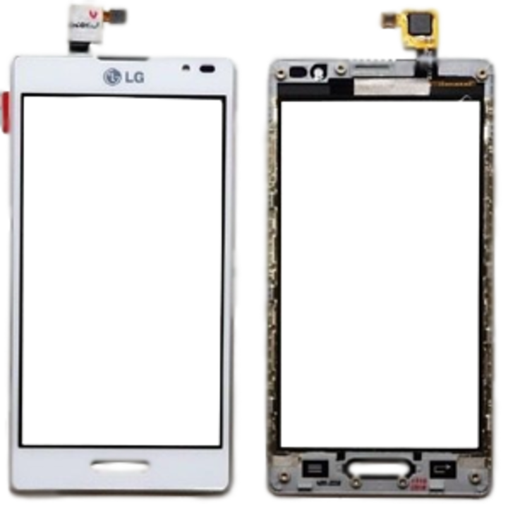 Táctil con marco Optimus L9 P760 Blanco