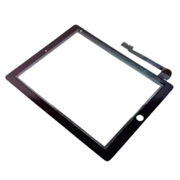 Táctil iPad 3 y 4 Negro compatible