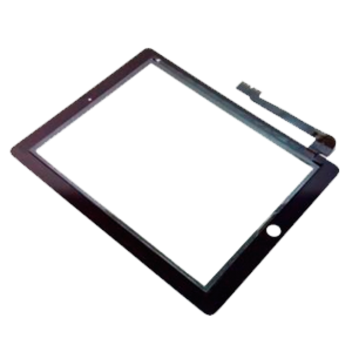 Táctil iPad 3 y 4 Negro compatible