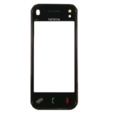Táctil Nokia N97 Negro, marco plata