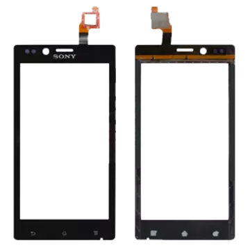 Táctil Xperia J ST26i Negro original