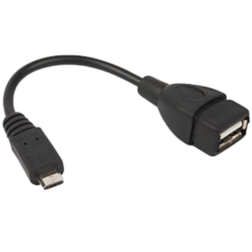 Adaptador OTG Micro USB a USB Hembra