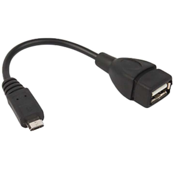 Adaptador OTG Micro USB a USB Hembra