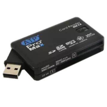 Lector multitarjetas USB 2.0 Pritech