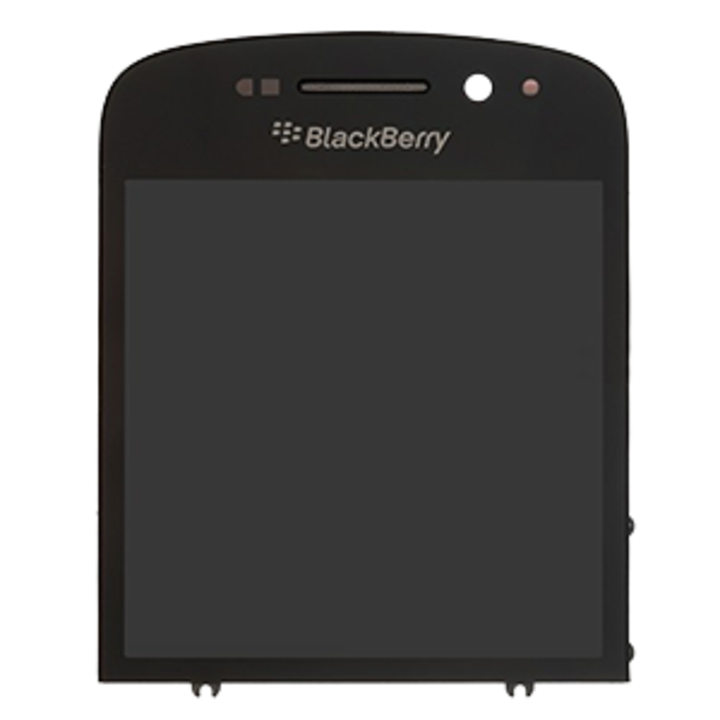 Pantalla completa Q10 Negra (Amoled)