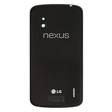 Tapa trasera Negra Nexus 4