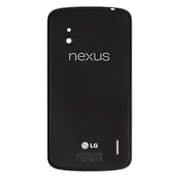 Tapa trasera Negra Nexus 4