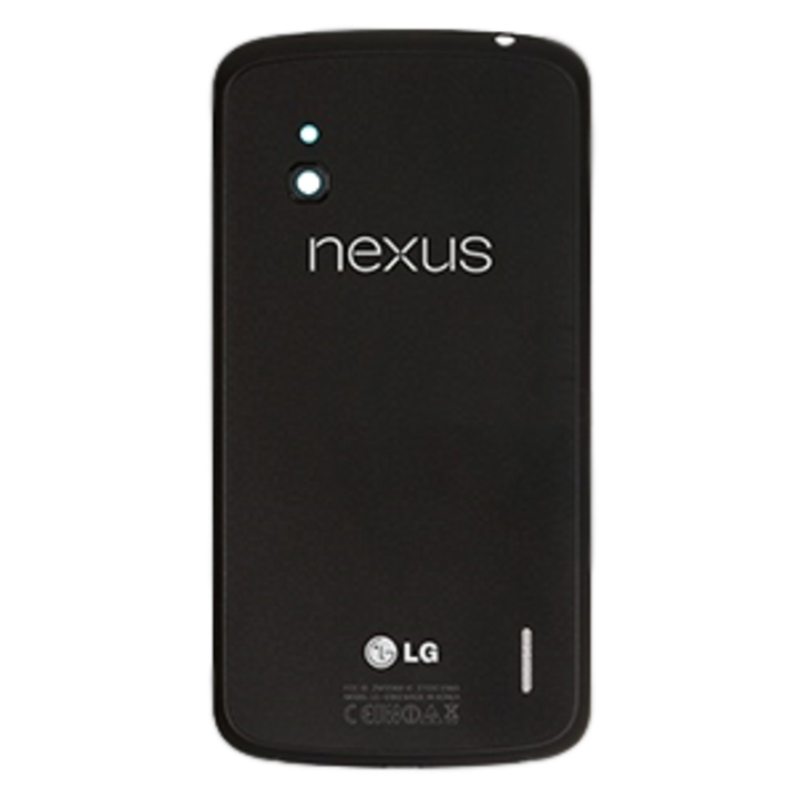 Tapa trasera Negra Nexus 4