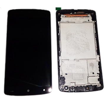 Pantalla con marco nexus 5 D820 Negra
