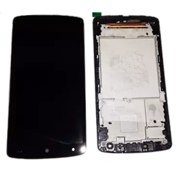 Pantalla con marco nexus 5 D820 Negra
