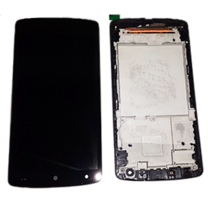Pantalla con marco nexus 5 D820 Negra