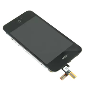 Pantalla completa con marco Negro iPhone 3G
