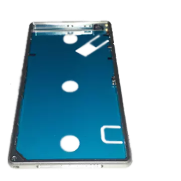 Marco Blanco Xperia Z1 con botones y tapas
