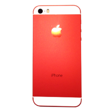 Tapa trasera iPhone 5S Rojo