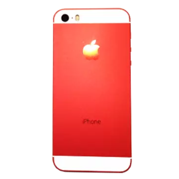 Tapa trasera iPhone 5S Rojo