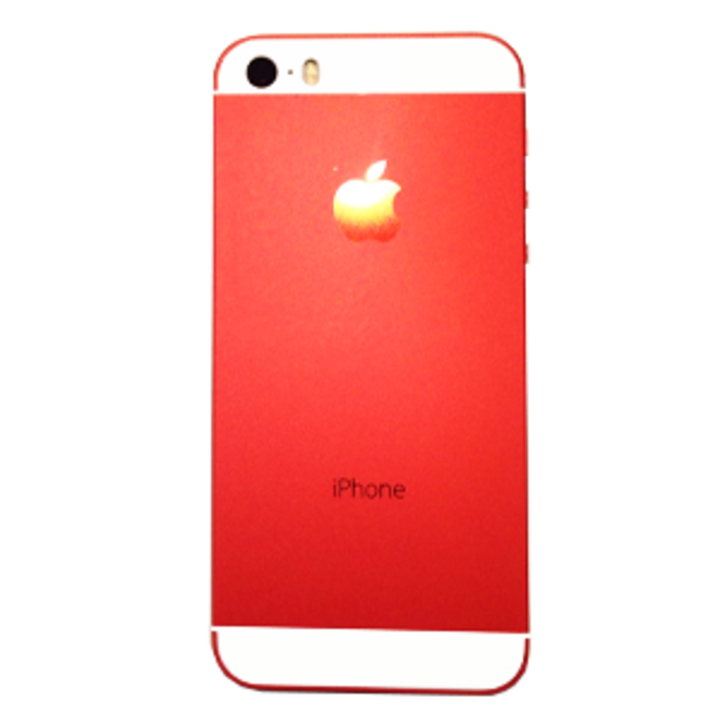 Tapa trasera iPhone 5S Rojo