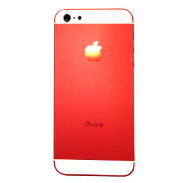 Tapa trasera iPhone 5 Rojo compatible
