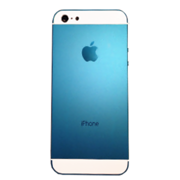 Tapa trasera Iphone 5 Azul compatible
