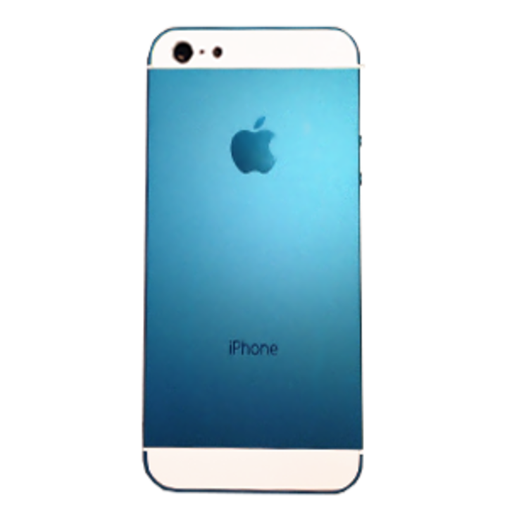 Tapa trasera Iphone 5 Azul compatible
