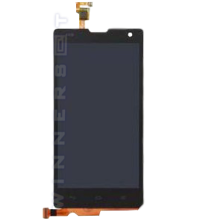 Pantalla completa Huawei Ascend G740 negra