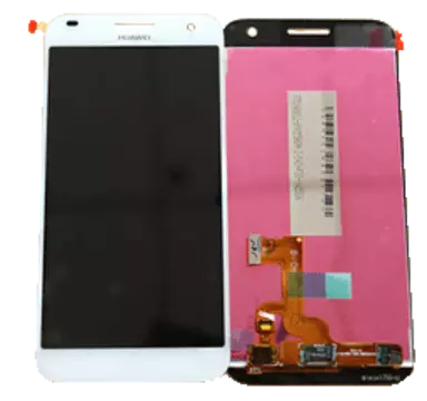Pantalla completa Huawei G7 blanca