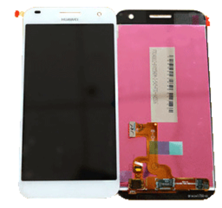 Pantalla completa Huawei G7 blanca