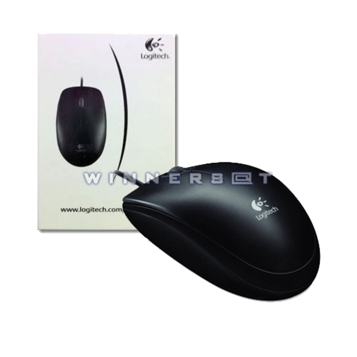 Logitech B100 Ratón Negro