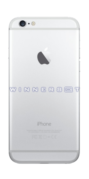 tapa trasera iPhone 6 blanca original