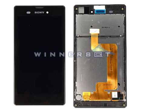 Pantalla con premarco Xperia T3 Negra original