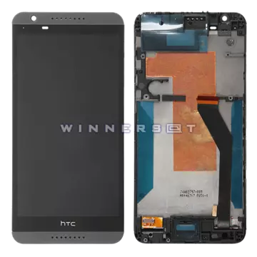 Pantalla con marco HTC Desire 820 negro