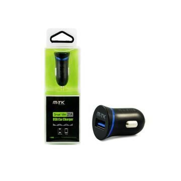 Cargador mechero móvil MTK + cable Apple / Android
