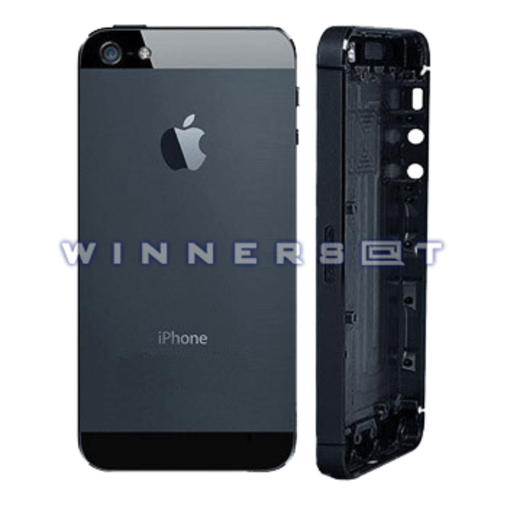 Tapa trasera iPhone 5 negra original