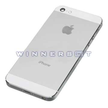 Tapa trasera Iphone 5 Plata original