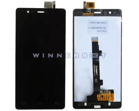 Pantalla completa Aquaris E5 4G negra