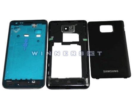 Carcasa completa Samsung Galaxy S2 GT-I9100 negra