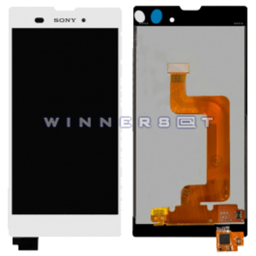 Pantalla con premarco Xperia T3 blanca original