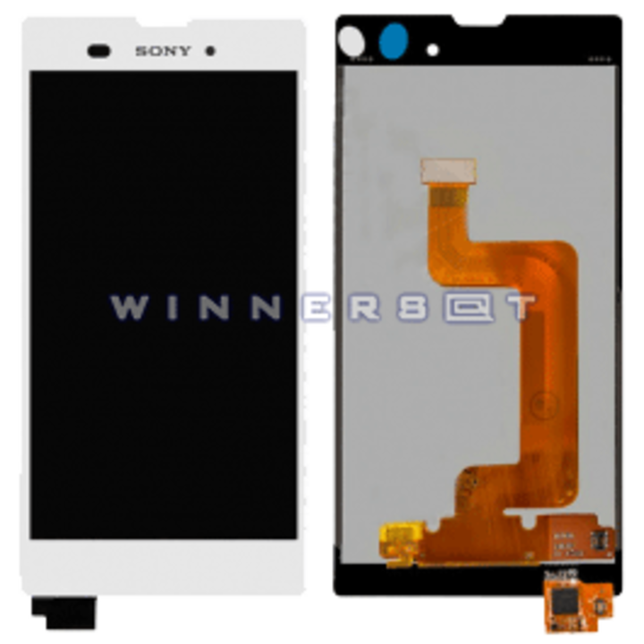 Pantalla con premarco Xperia T3 blanca original
