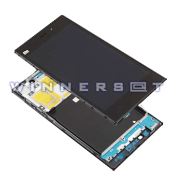 Pantalla con marco Xiaomi MI3 negra original