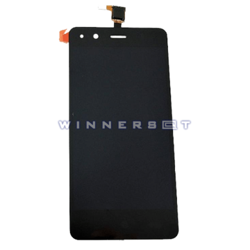 Pantalla completa BQ M4.5 negra sin marco